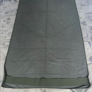 Lululemon Olive Green Yoga Mat Towel